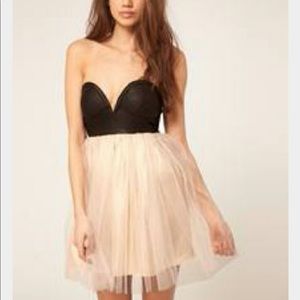 3 for 50💕 Reverse Dress w/ Bustier & Tulle Skirt